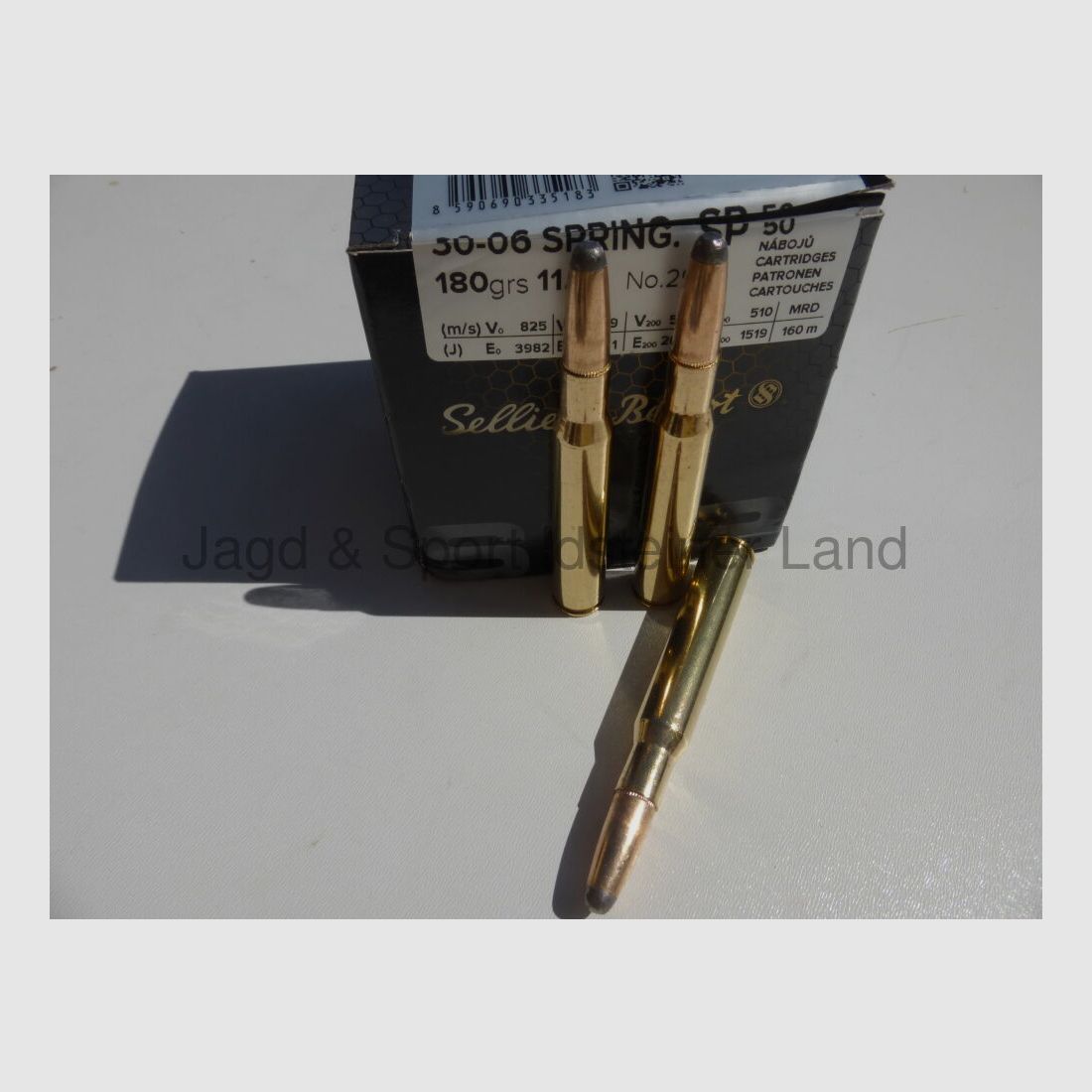 Sellier & Bellot - für Jagd & Schiesskino - SP (Teilmantel), 180grs