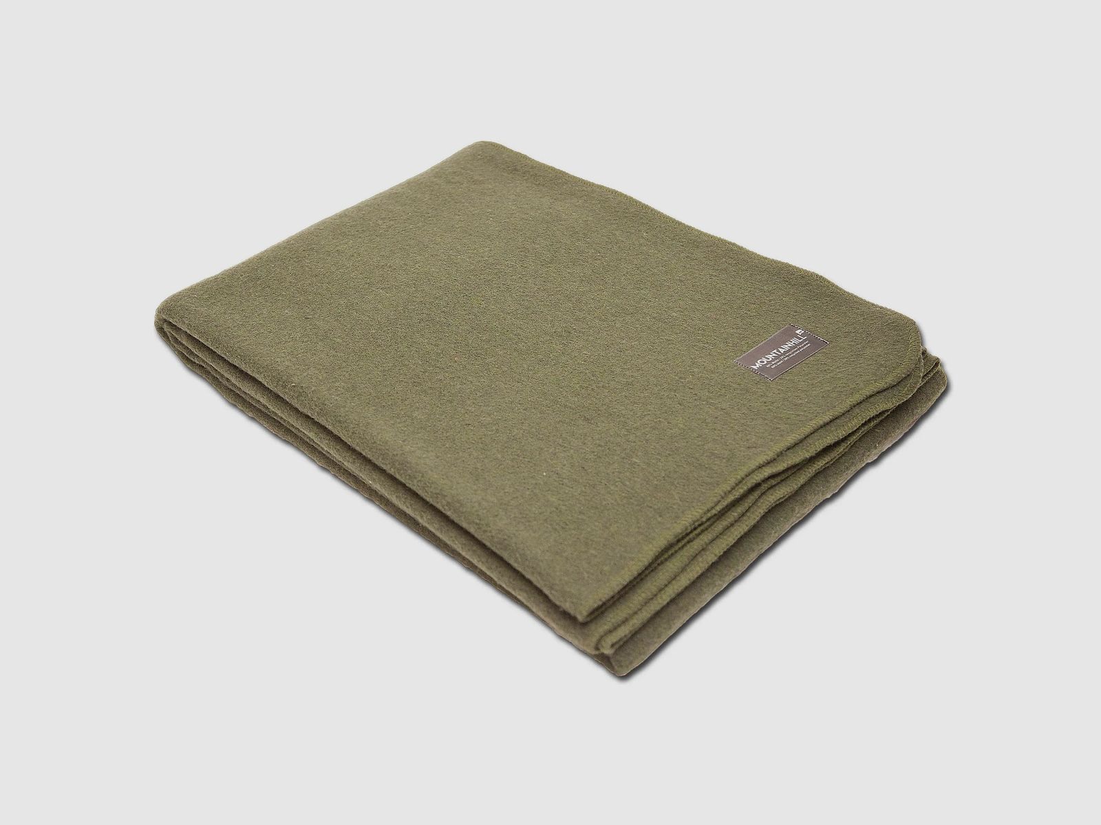AB Wolldecke 150 x 225 cm oliv