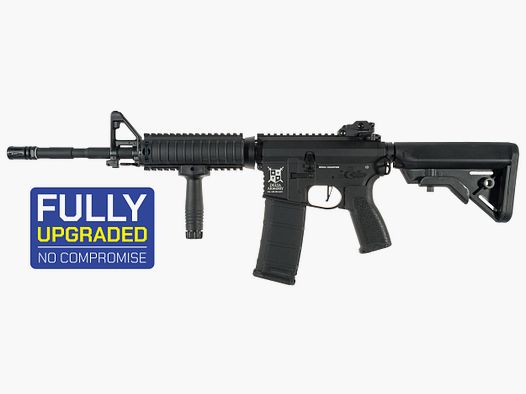 AR15 RIS ALPHA Vollmetall ETU - NC! - Serie Delta Armory Schwarz S-AEG Airsoft Gewehr Frei ab 18 Jahren