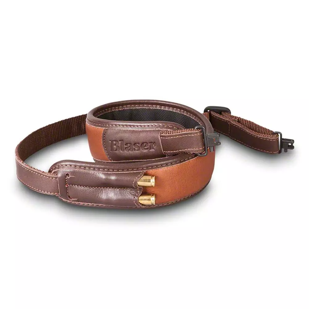 Blaser Gewehrriemen Leder braun