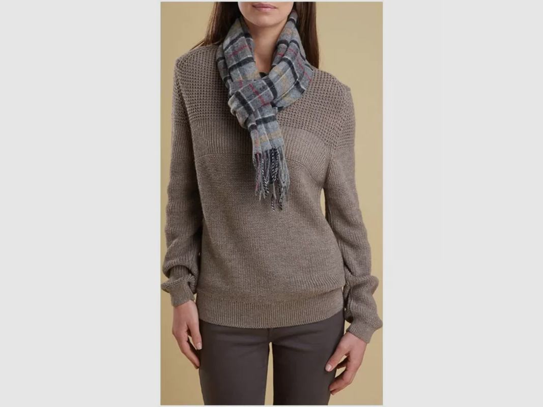 Barbour Tartan Lambswool Navy, image 3 sur 5