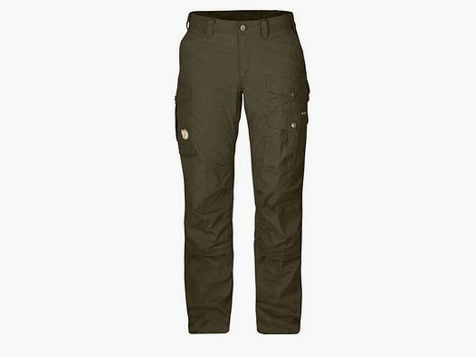 Fjällräven Barrents pro Troussers Woman Regular – Dark Olive, Dark olive