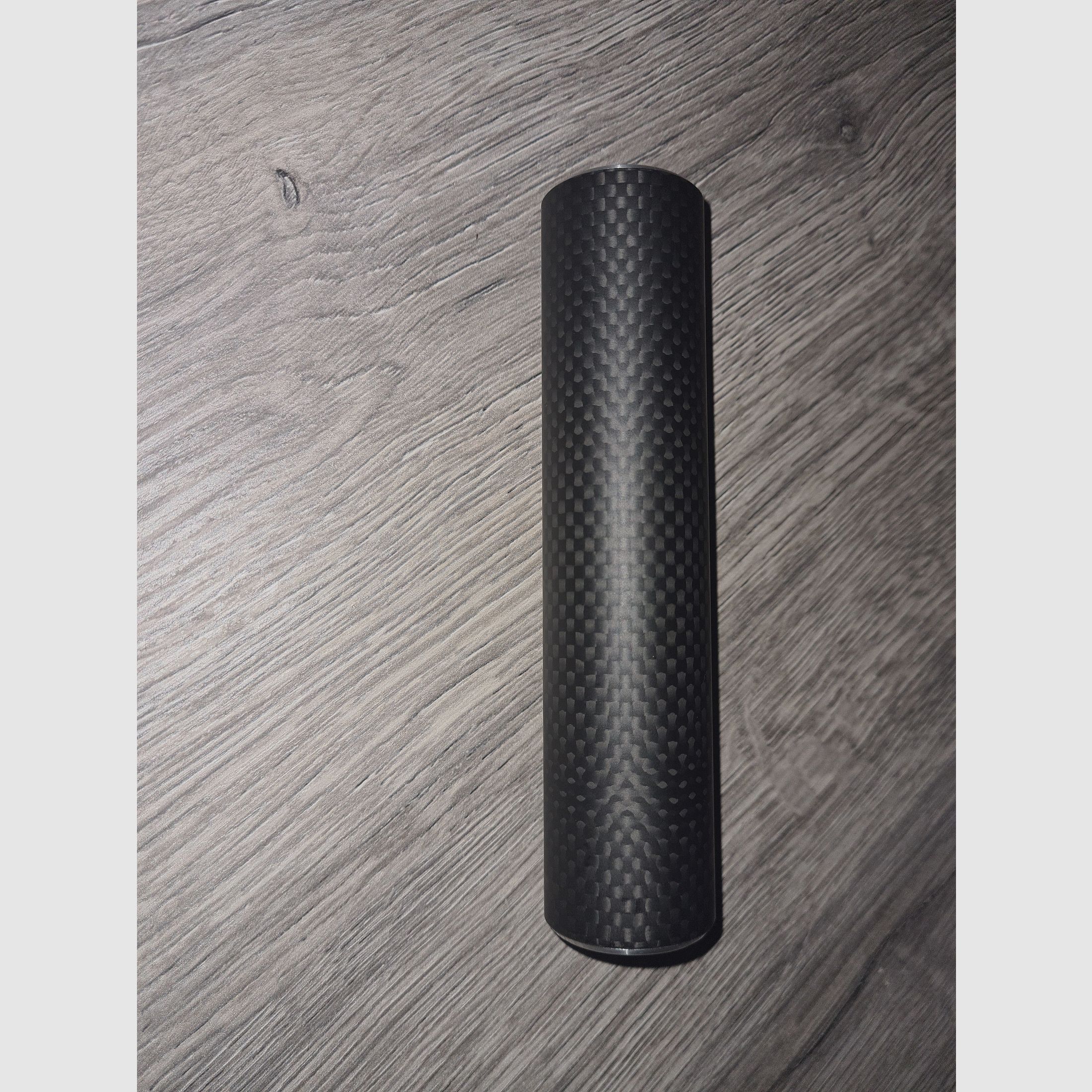 Schalldämpfer Für Huben Fx F Luftgewehr aus carbon 