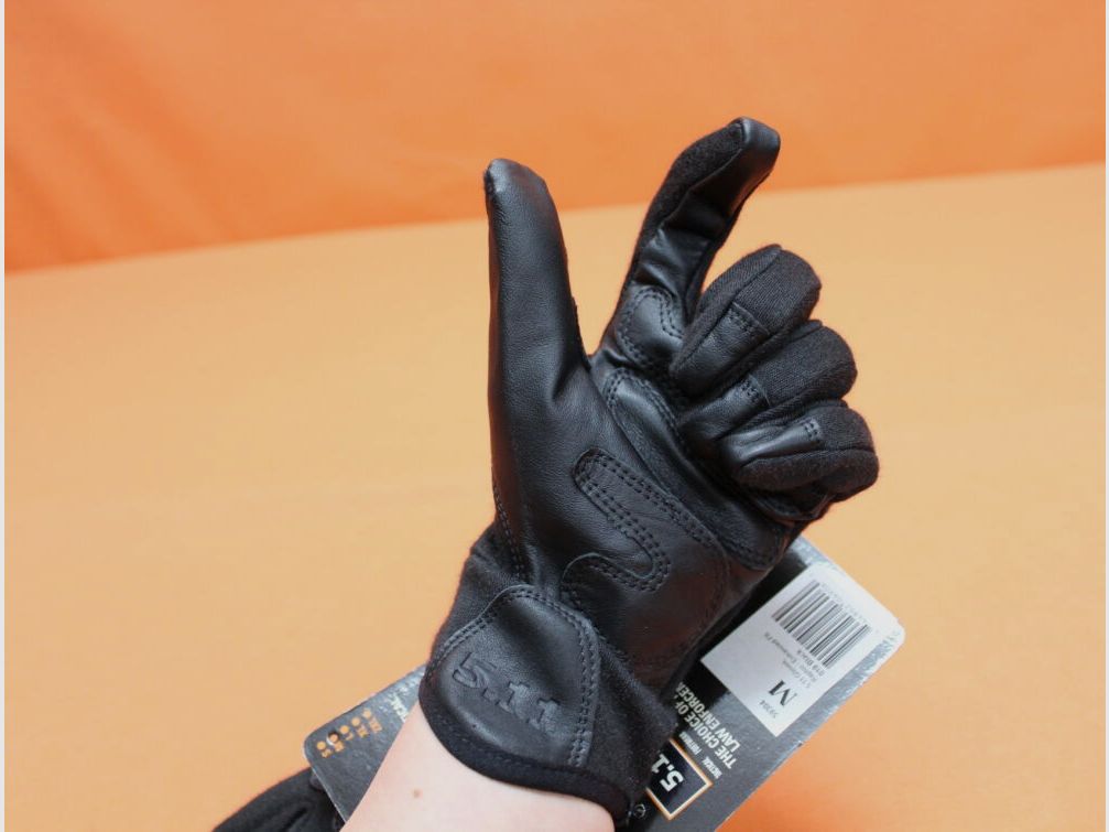 5.11 5.11 Tac-NFO Enhanced Flight Glove (59304) 019 Black/ Tactical glove made of NOMEX and leather size M