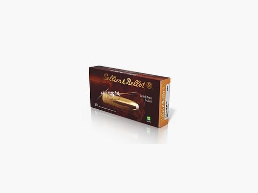 Monolithische niet-giftige patronen Sellier & Bellot kal. 300 Winchester Magnum XRG 180 gr 20 stuks