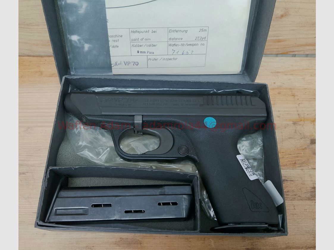 Heckler & Koch VP 70 Z Volkspistole