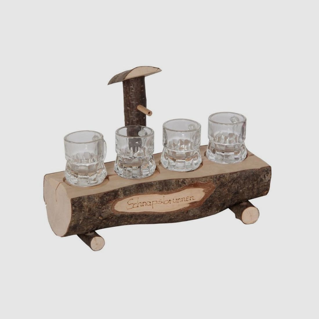 Bartl Schnapsbrunnen con 4 tazze