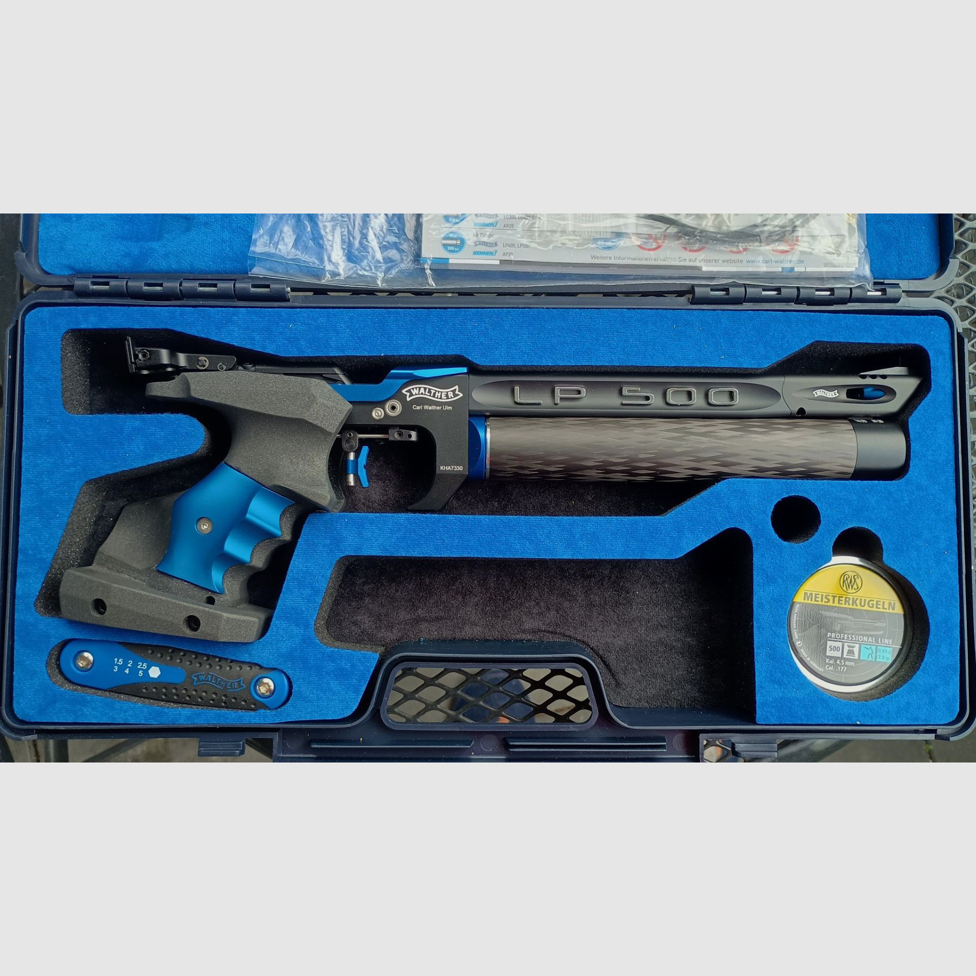 Walther LP500 Meistermanufaktor Rechts