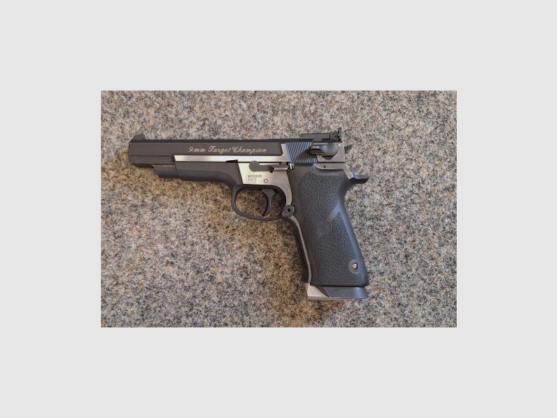 Smith&Wesson Pistole Target Champion Kal. 9mm Luger