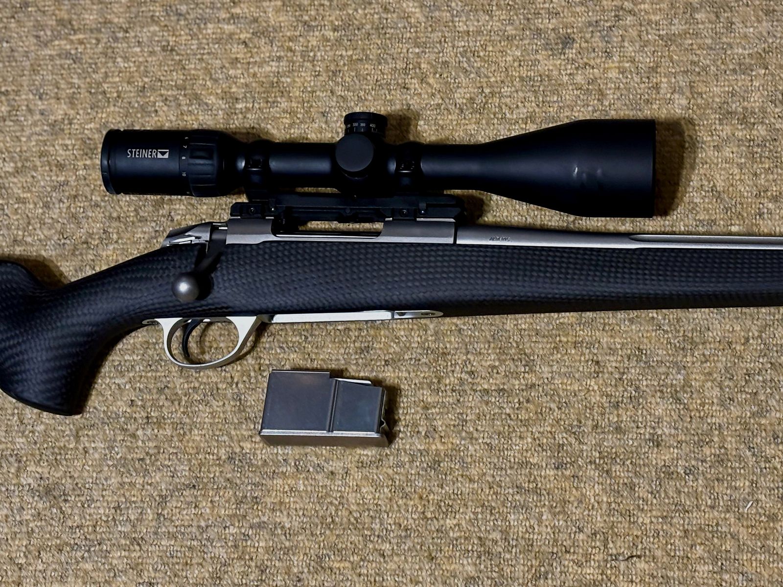 SAKO 85 Carbonlight M .308 Win Premium complete package | new SAKO carbon stock 2026 | Steiner Ranger 4 - 16 x 56 BC | Stalon XE108 suppressor | Dentler rail | 5100 € negotiable, image 3 of 19