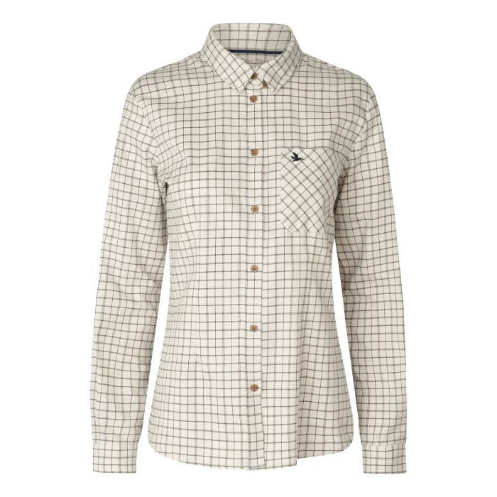 Damenhemd SEELAND Kerry Shooting – Estate Blue/Pine Green Check (402798035), Bild 1 von 7