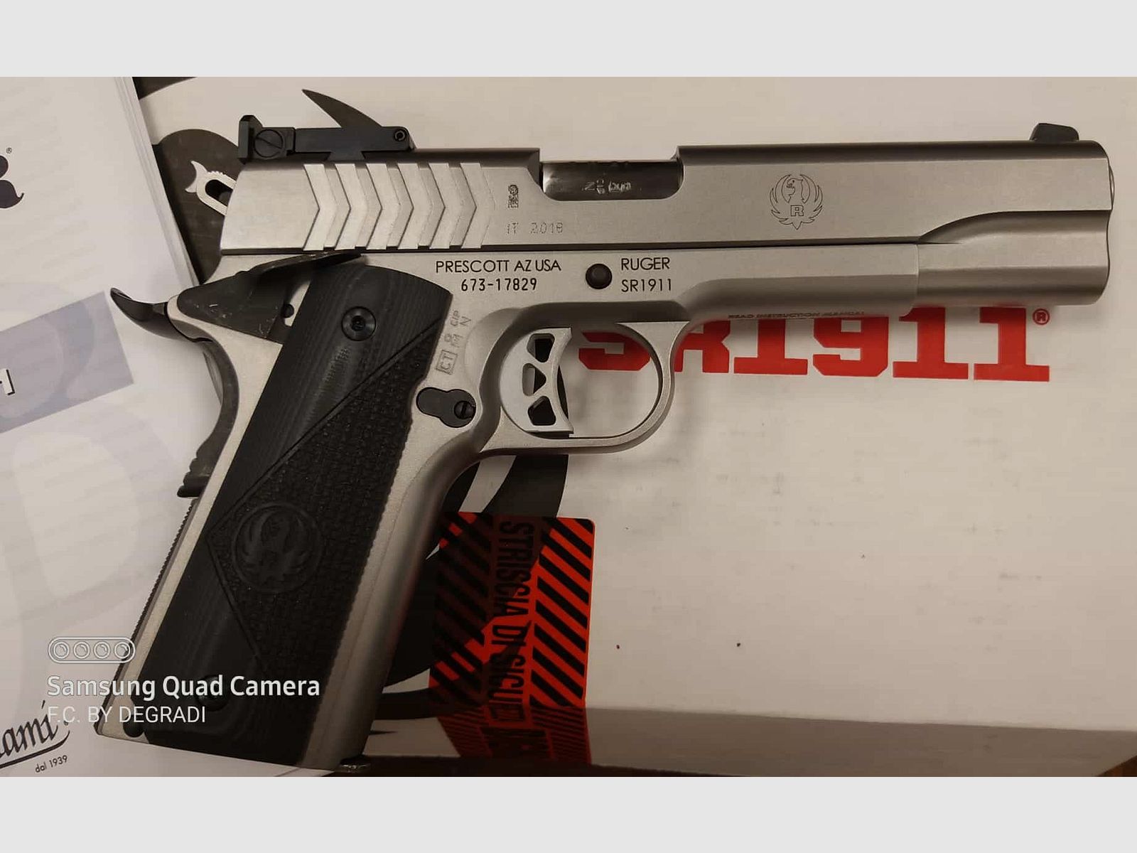 RUGER SR 1911 5” SS 9X21, Bild 3 von 4