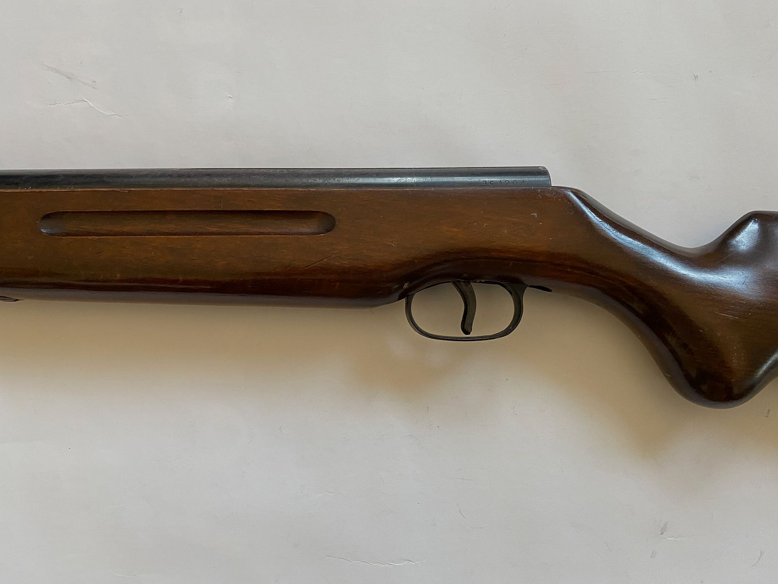 Luftgewehr Weihrauch HW 50 4,5 mm, mit Zielfernrohr, Kugelfang und 1.000 Kugeln