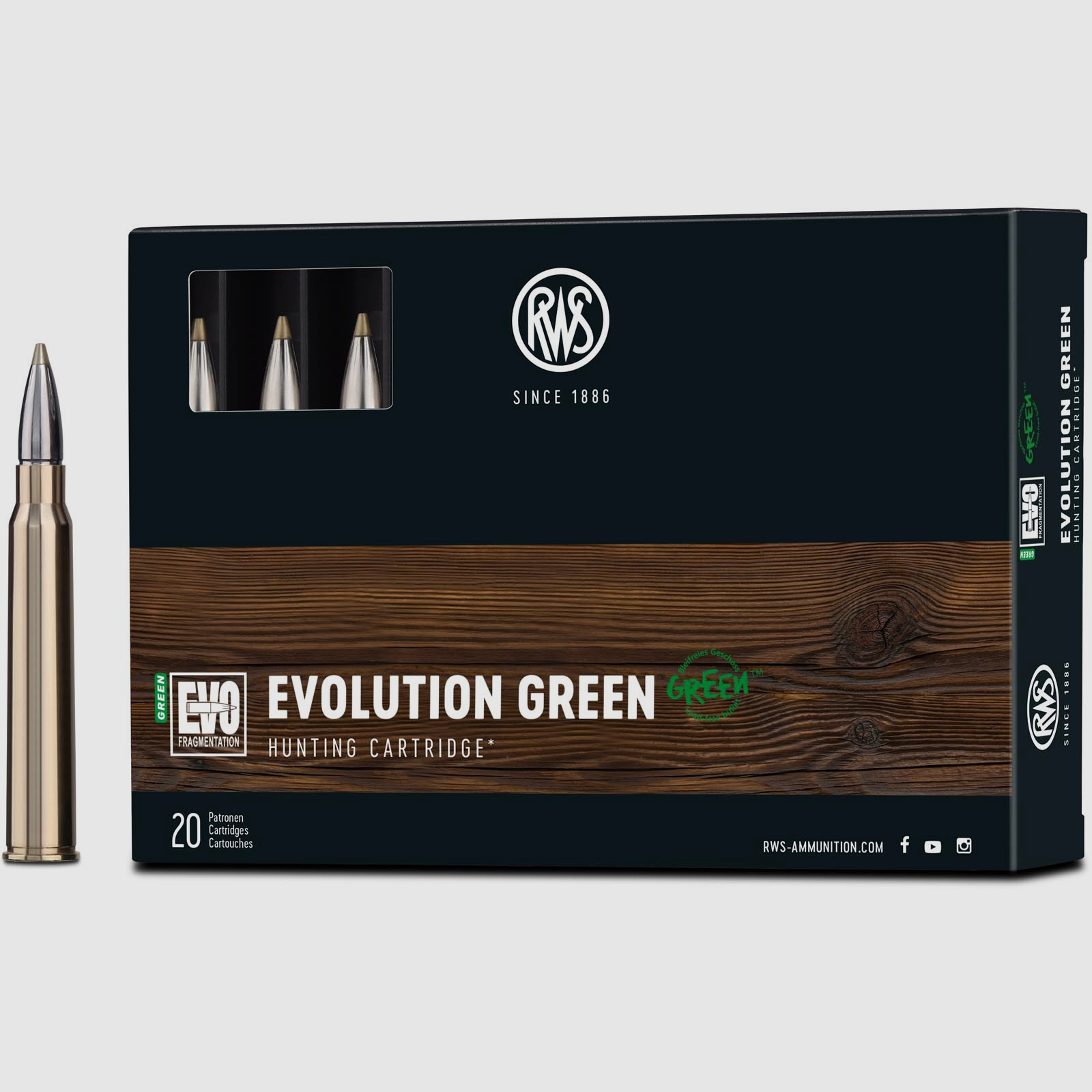 RWS .30RBlaser Evo Green 9,0g - 139gr.