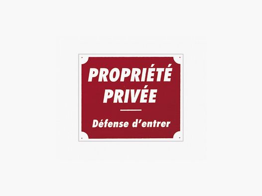 Cartello Proprietà Privata Difesa Ingresso