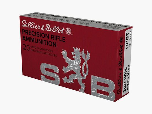 Sellier & Bellot	 OTM HPBT 168grs. 20 Schuss .308Win