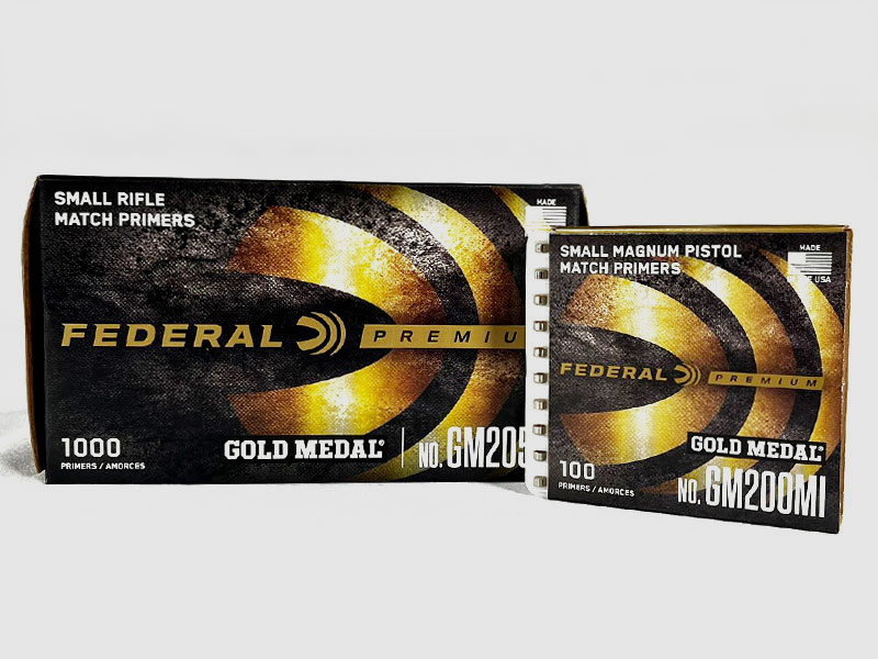 FEDERAL Long Gun Primers GOLD MEDAL Small Rifle 1 Pack (for 1,000 shots at €0.149 each*)