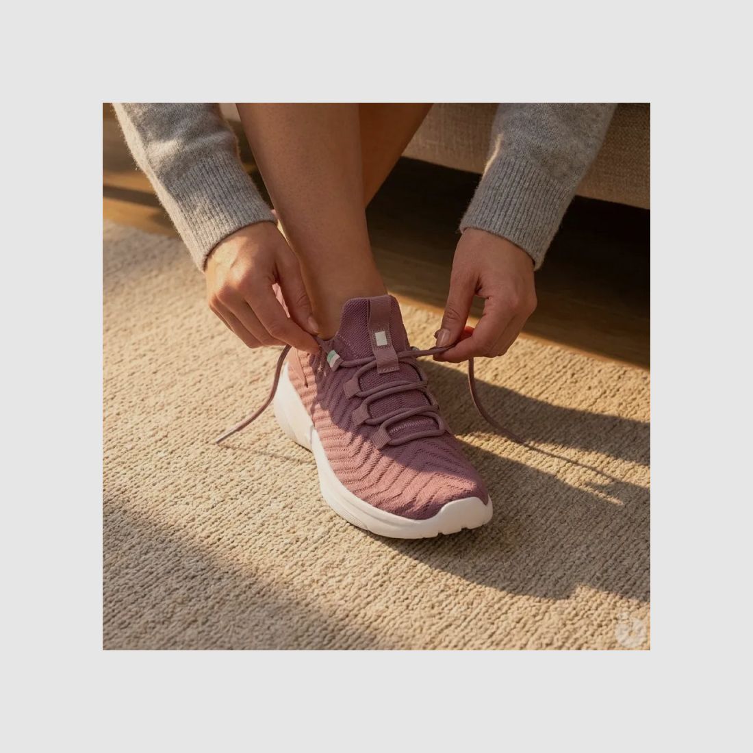 Baskets femme rose légères - Confort outdoor 36-41, image 4 sur 8