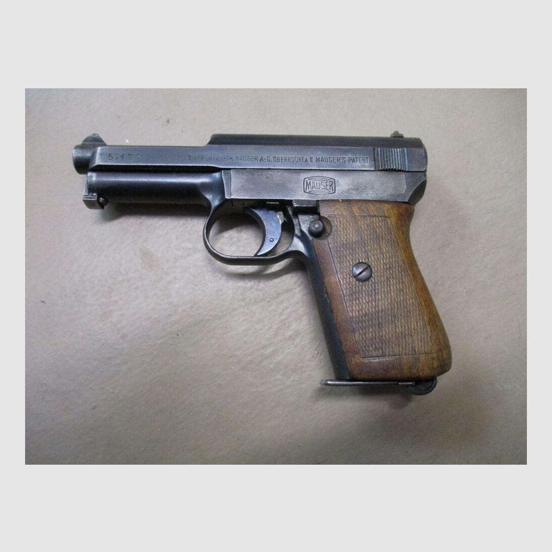 Pistole Mauser 1910/34 7,65 mm ohne Beschuß
