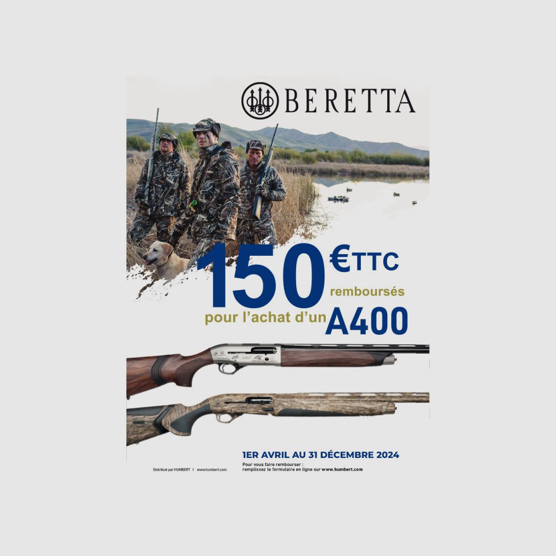 Beretta A400 Action halfautomatisch jachtgeweer voor linkshandigen, afbeelding 2 van 3