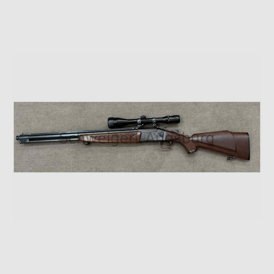Tikka bolt-action rifle 5.6x50R Mag; 12/70