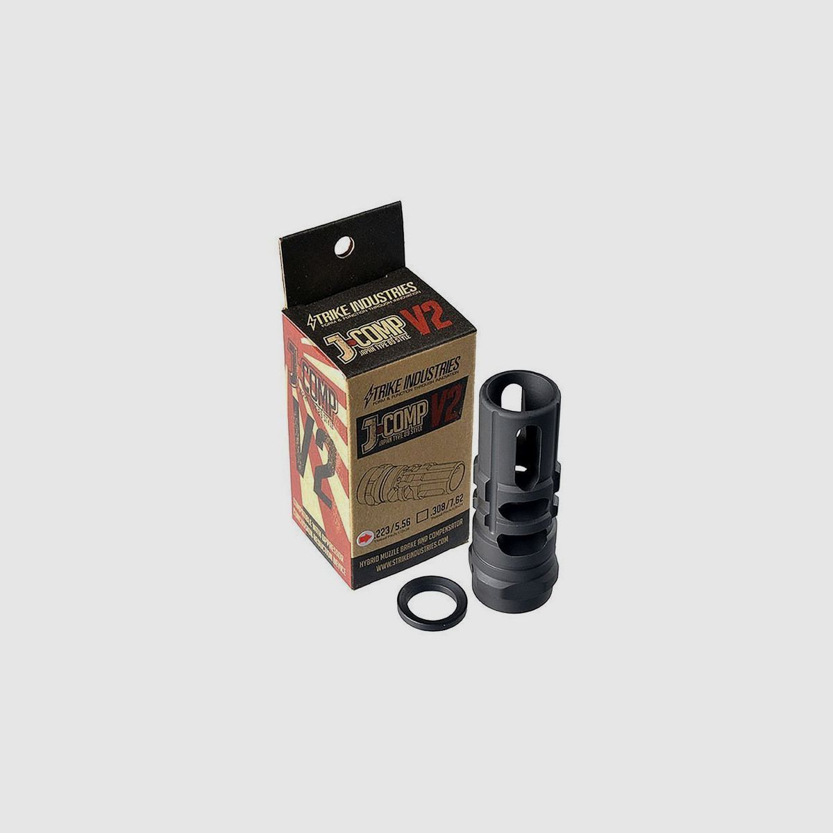 Strike Industries - Compensatore Jcomp Gen. 2 - .308 - SI-JCOMP2-308/7,62, immagine 3 di 7