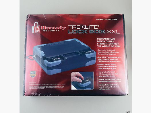 HORNADY CASSETTA SICUREZZA TREKLITE TSA -XXL