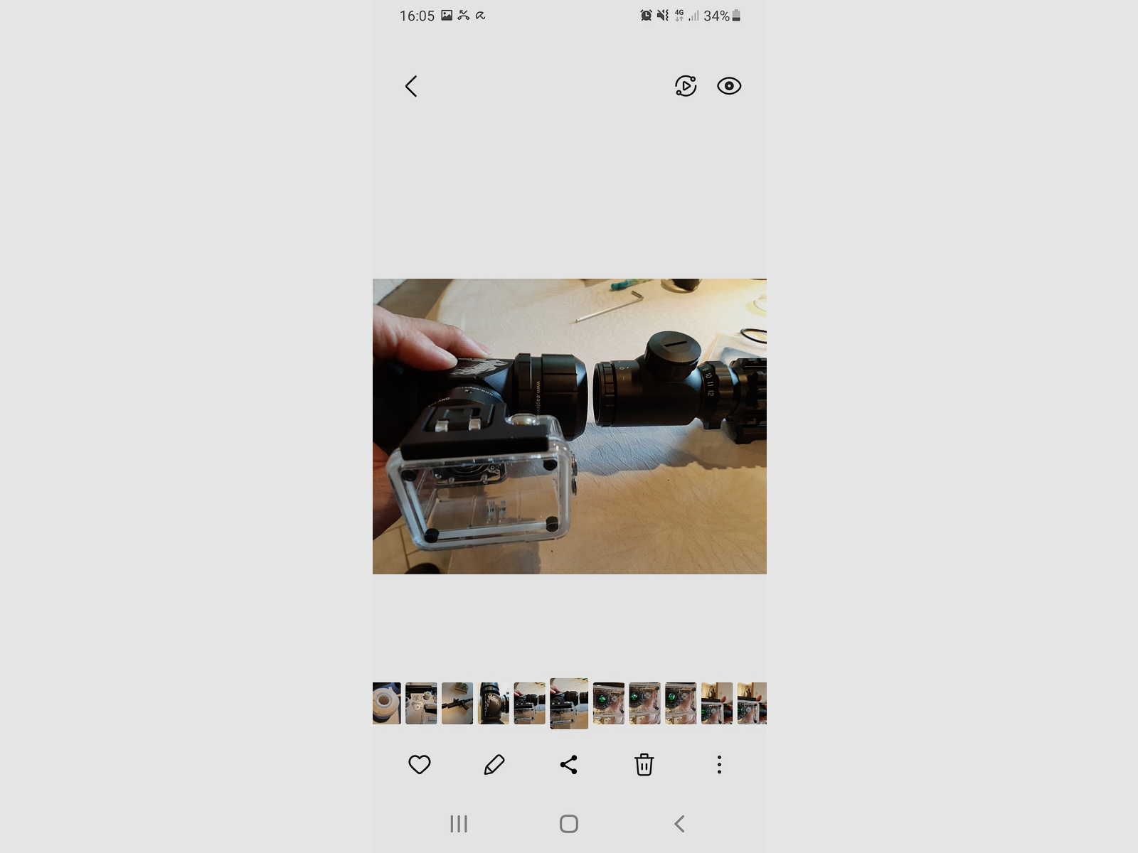 Adapter für Zielaufnahmekamera  Eagle-Vision-Cam aus England SC-40