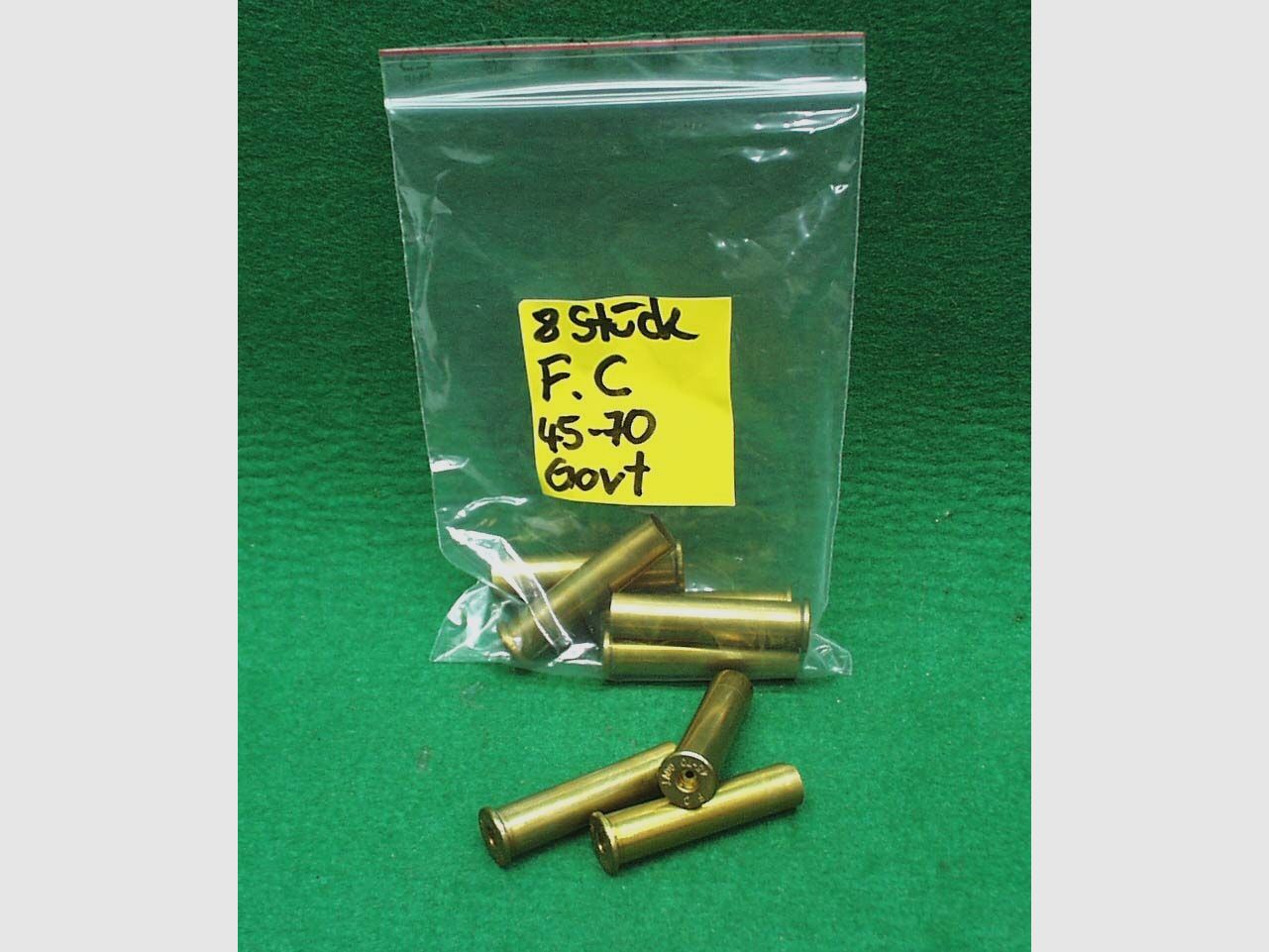 Federal Hülsen F C .45-70 Govt, einmal abgeschossen