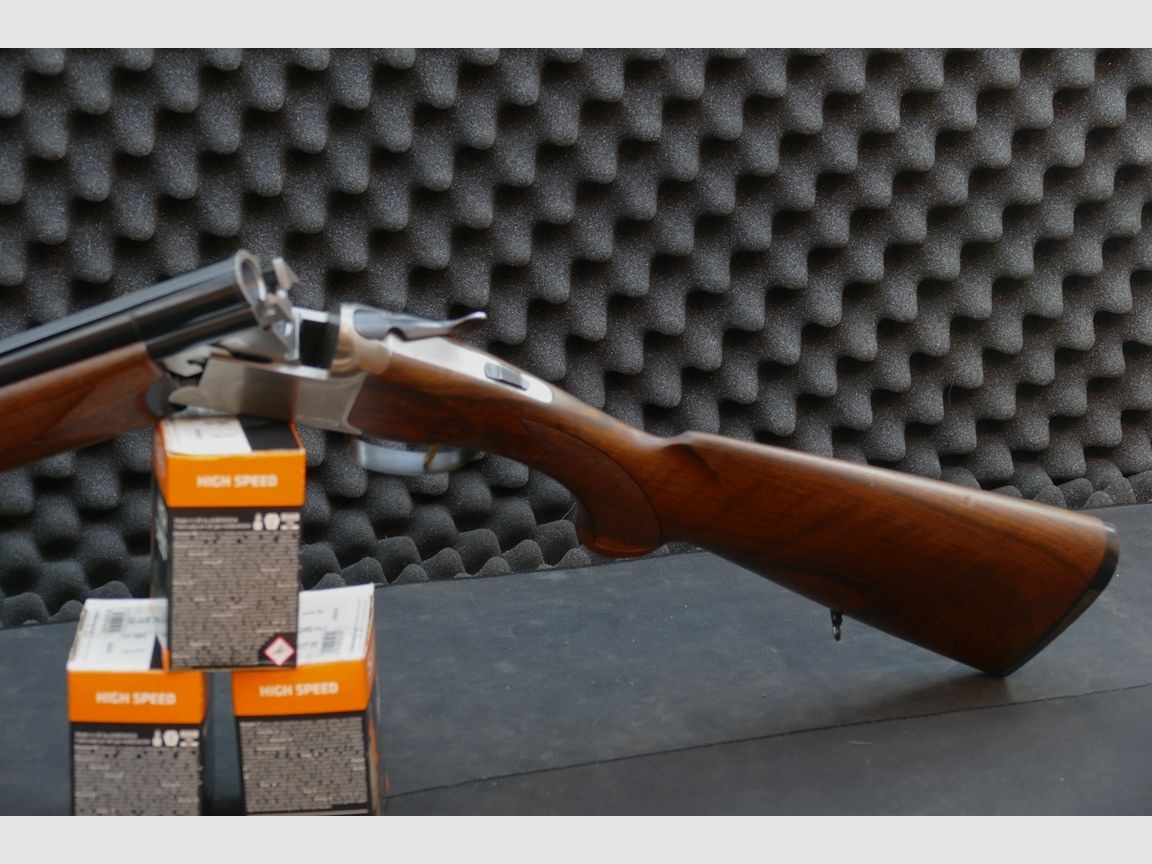 Bockdoppelflinte Sauer-Franchi – Favorit – 12/70 – verstärkter Beschuss (256)