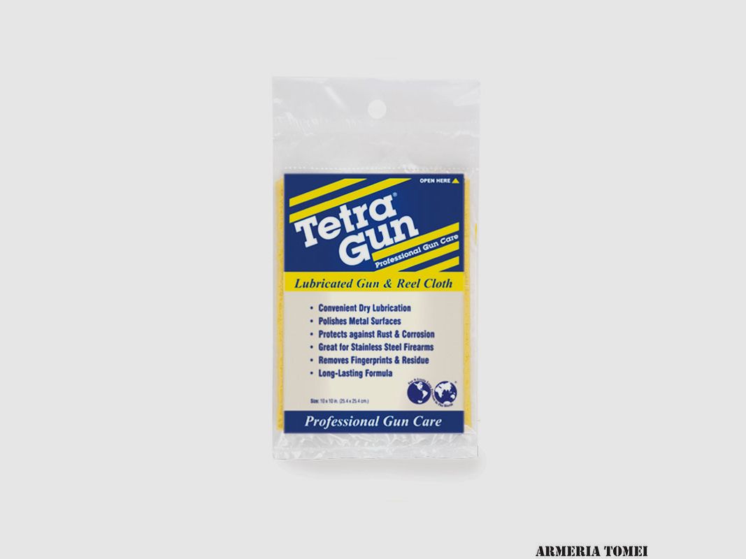 TETRA® GUN – Pistolet à lubrifiant et chiffon pour moulinet