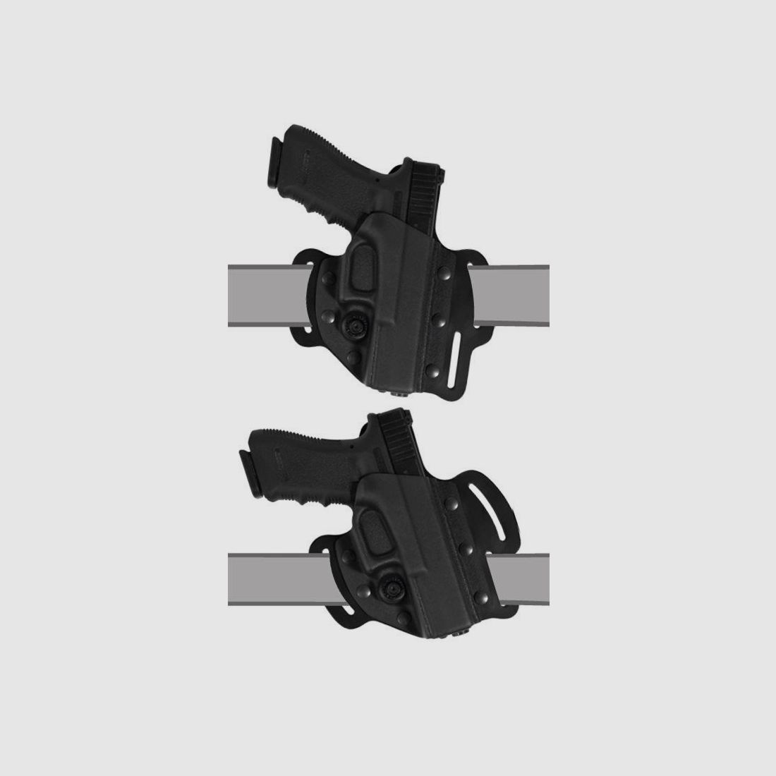 Flaches "Pancake" Holster Colt 1911/Covernment,Para Ordnance P14/P16,Sig Sauer 1911,S&W 1911,Springfield 1911 Rechtshänder