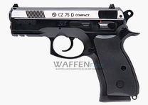 CZ 75D Compact Dual Tone CO2 Pistole 4,5 mm BB, Non Blow Back