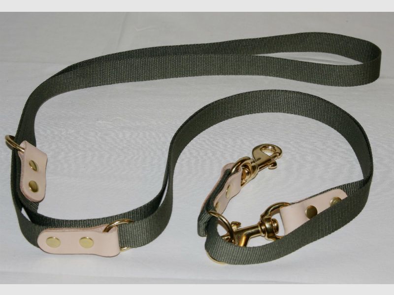 BLF training leash/hunting leash 25 mm x 250 cm., image 2 of 4