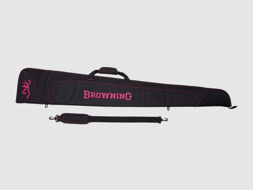 Funda para armas de fuego Browning Marksman para escopeta - rosa/negro