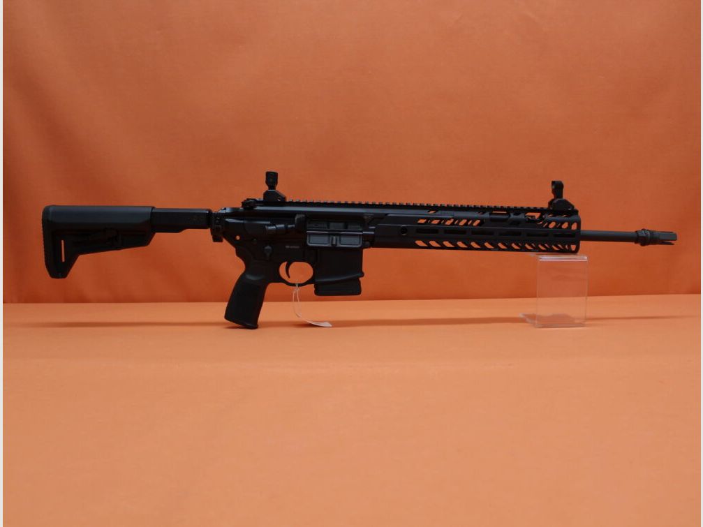 SIG Sauer Ha.Büchse .223Rem SIG Sauer MCX Virtus Patrol 2-Positionen Gas-Piston-System AR-15 Basis 16,6" Lauf