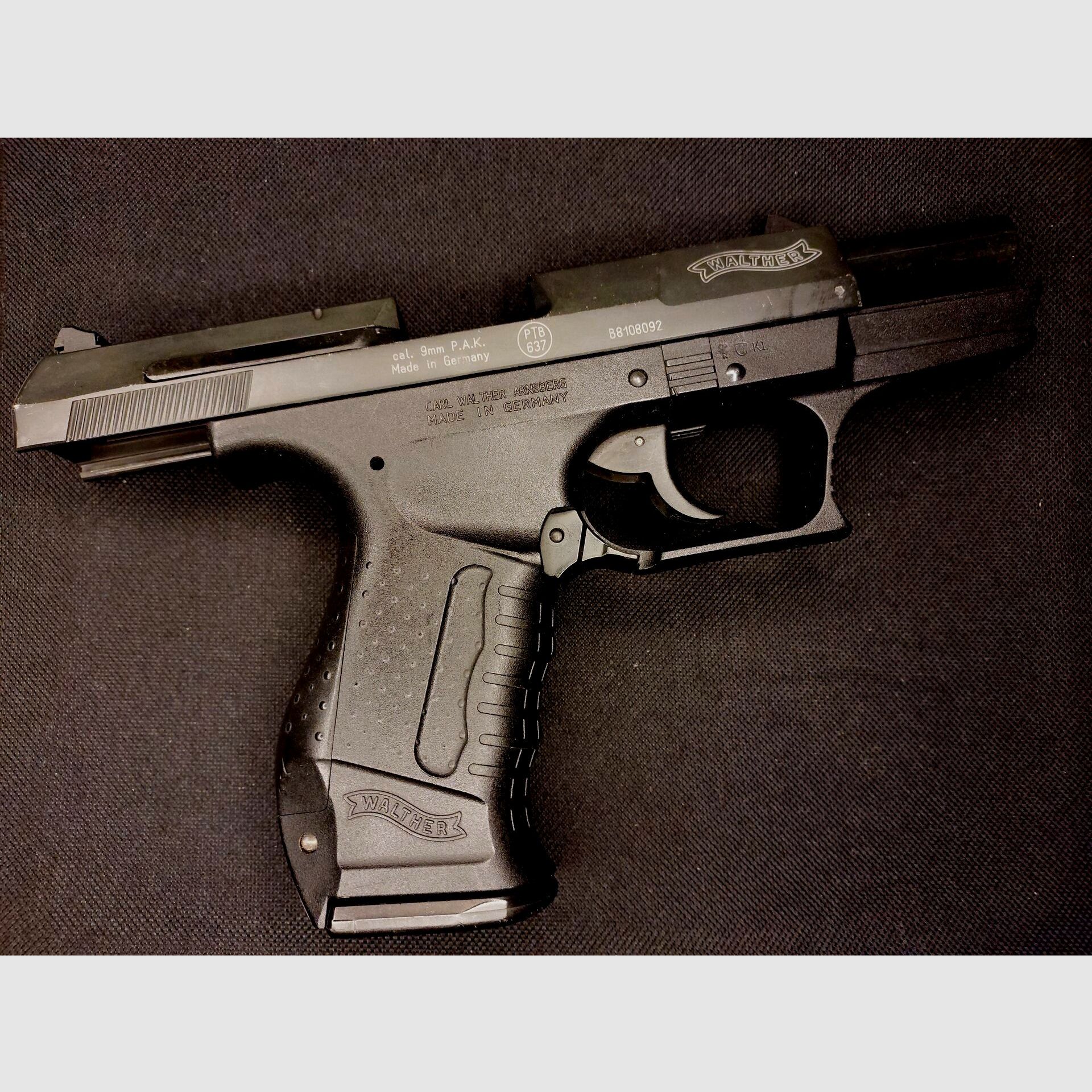 Walther P99 Schreckschuss Pistole 9mm P.A.K. (PTB 637)