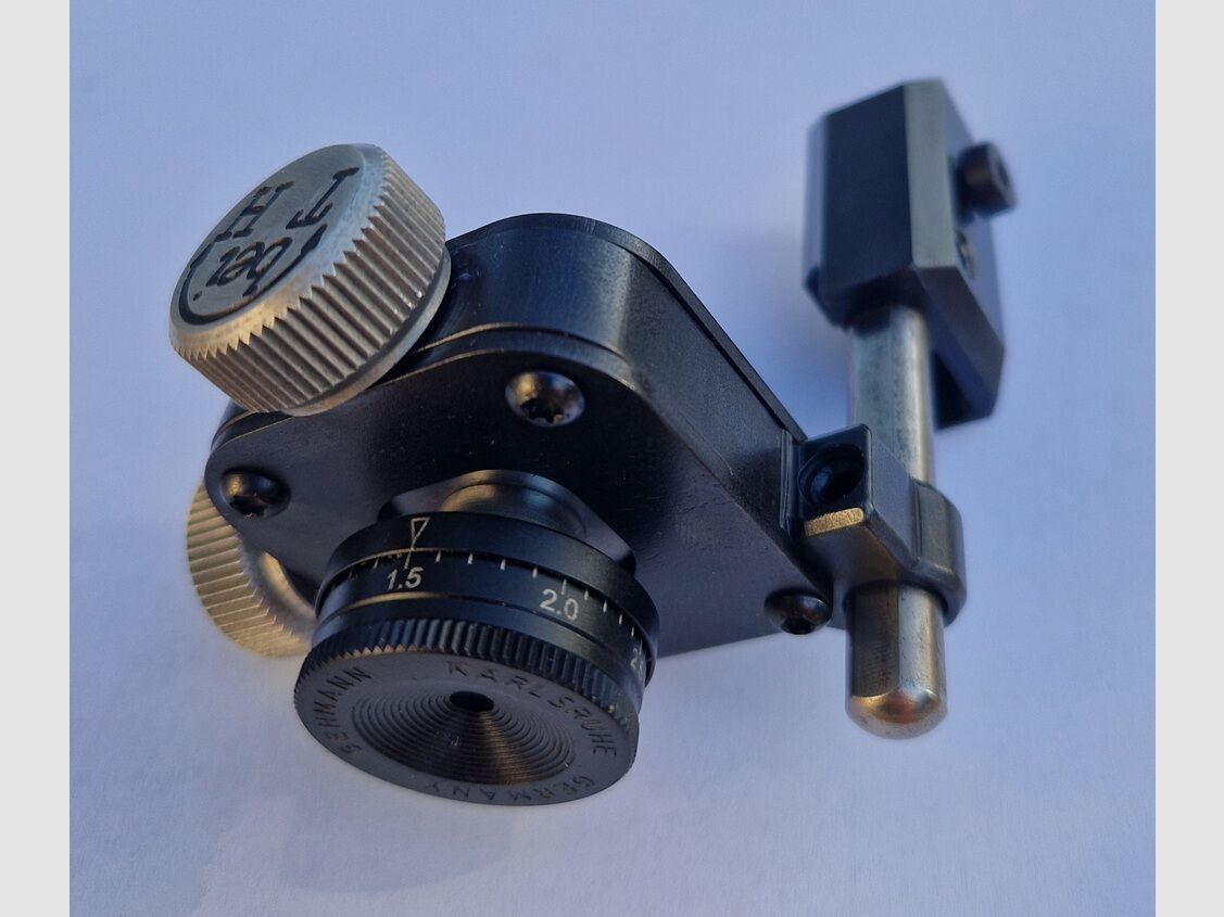 Wyss Diopter kpl. mit Korntunnel für Schweizer Karabiner K 31