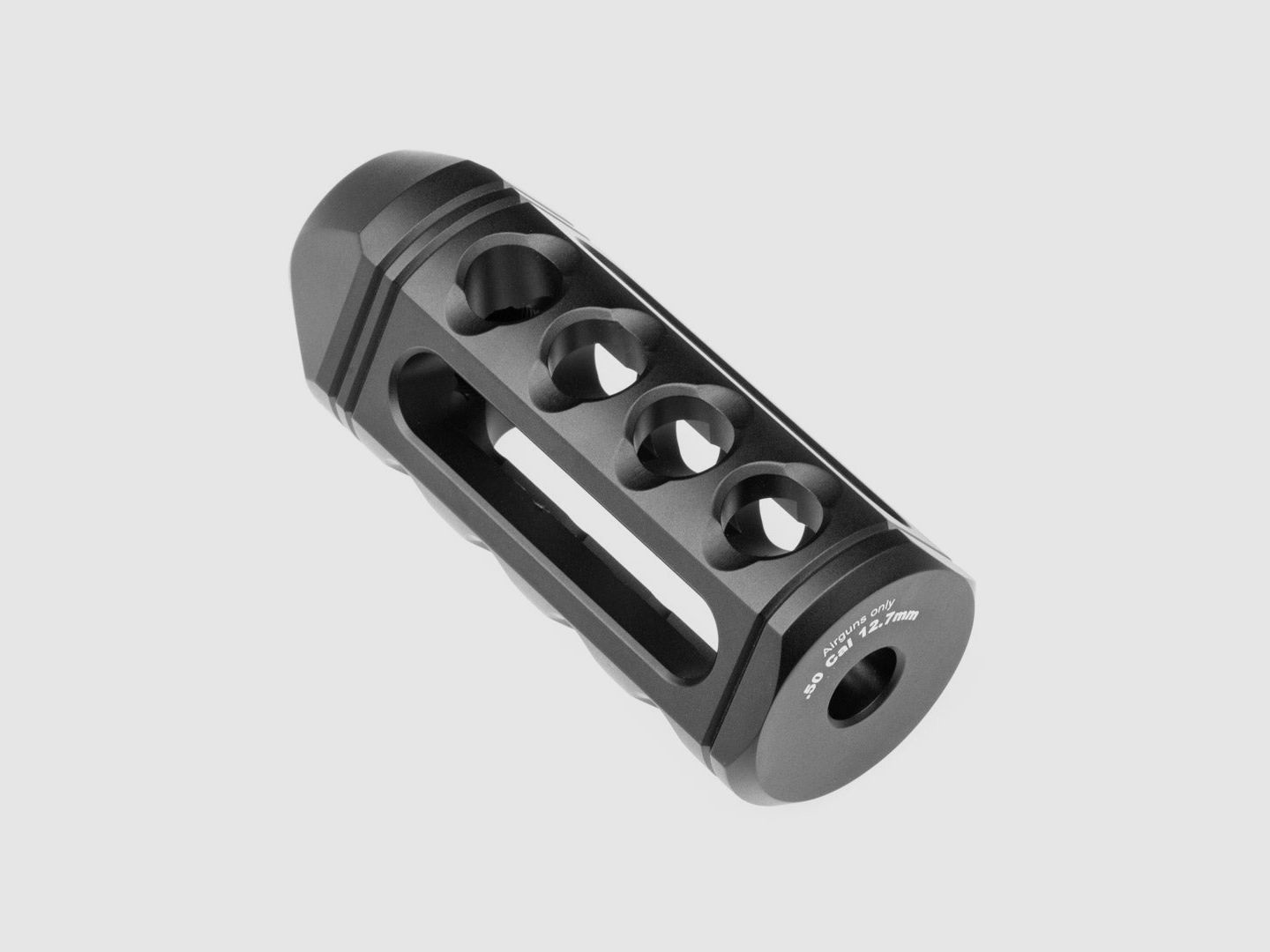 XL - MUZZLE | MEGALODON | CNC ALU | BLACK | Cal.50