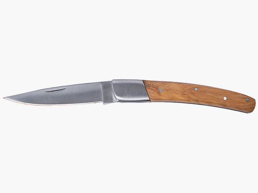 Faltmesser Ravik Tromsø Olivenholzgriff Klinge 8,8 cm