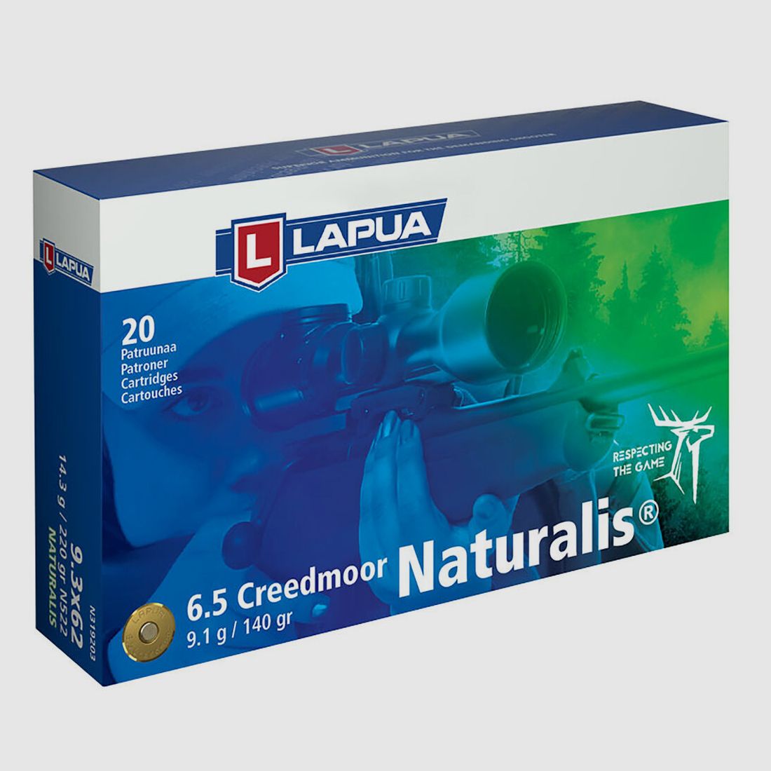 Lapua Naturalis 9,1g á20
