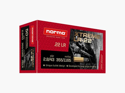 Norma Xtreme-22 .22 l.r. 2.8g