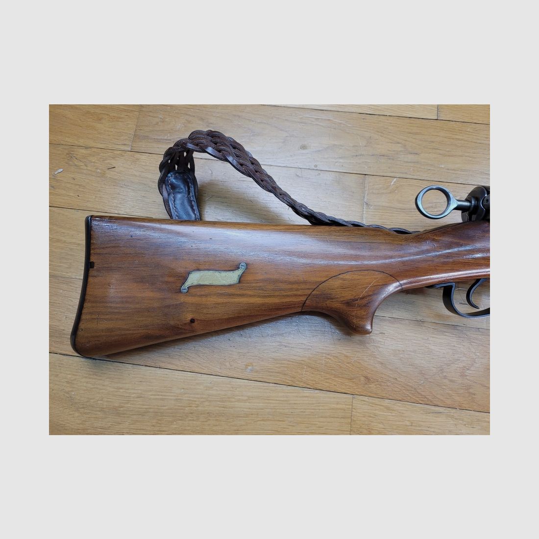 Rarissimo fucile Schmidt Rubin – mod.1889/1900 – Tiro ridotto precisione 22LR / prezzo di tiro – trasformazione degli anni '20 su un'arma del primo anno di produzione – tutte le marcature militari originali – fluidità eccezionale – canna e legno splendidi – estetica perfetta – meglio di un Rolex!, immagine 3 di 31