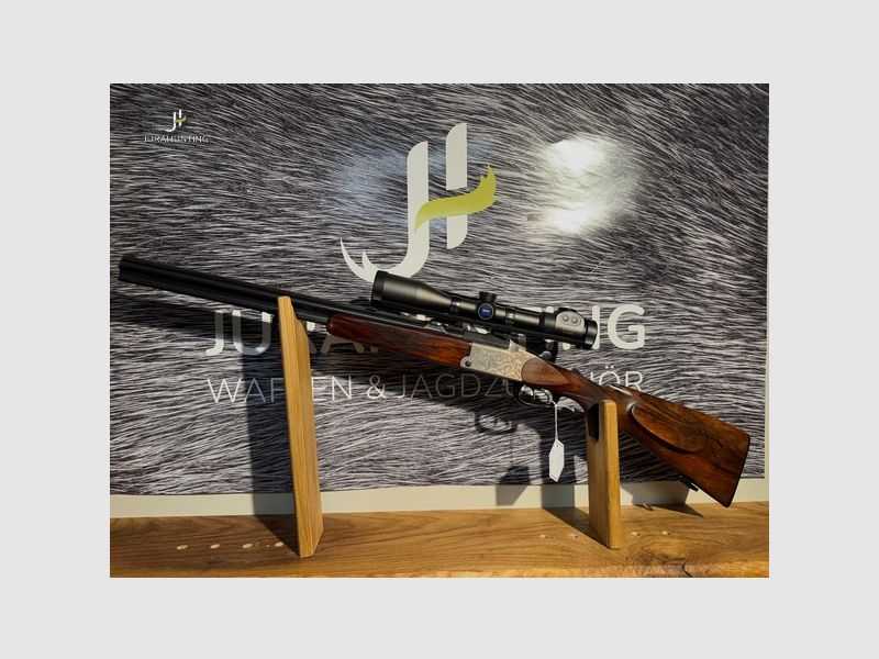 Blaser BBF; 5.6x50R Mag; 16/70; Zeiss 3-12x50