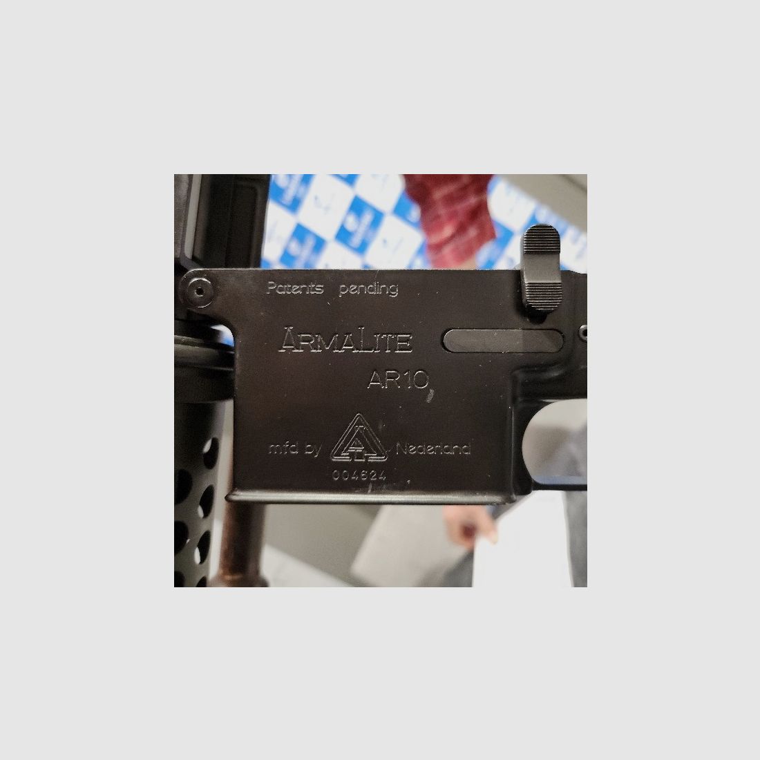 ARMALITE AR-10 GEMAAKT IN NEDERLAND DOOR ARTILLERIE INRICHTINGEN ZAANDAM IN 1959