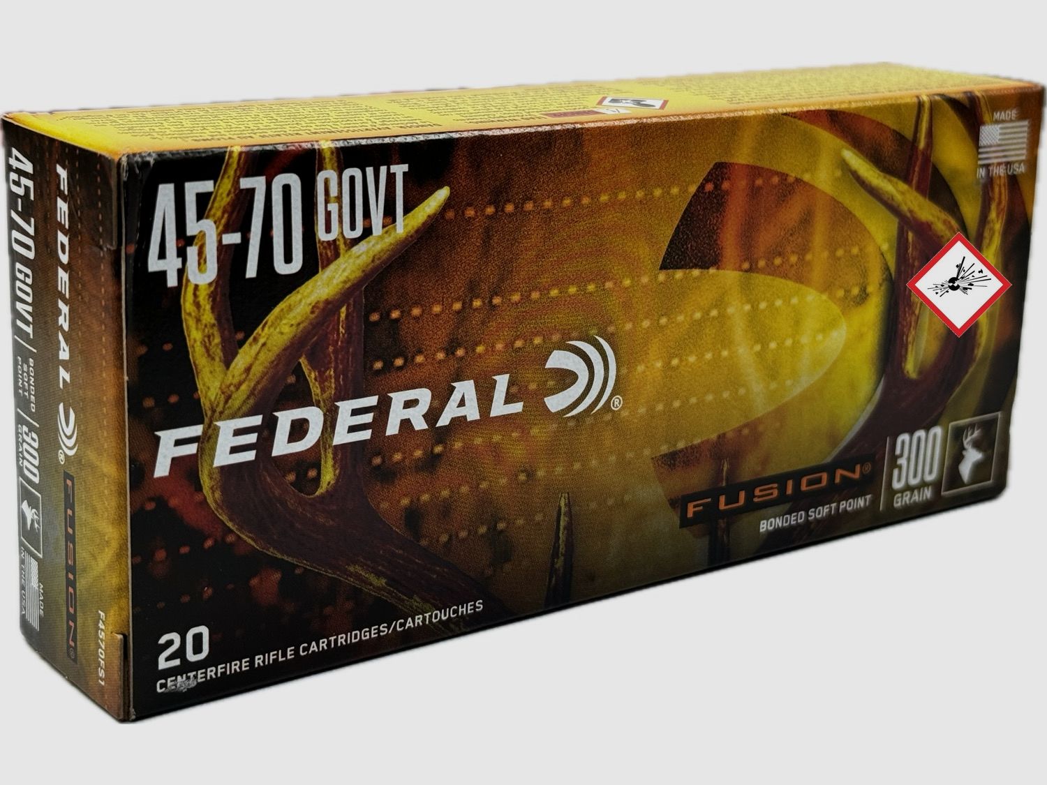 Federal Büchsenpatrone FUSION .45/70 Govt. 300grs