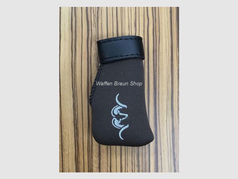 Blaser Mündungsschoner aus Neopren Braun mit Klettverschluss