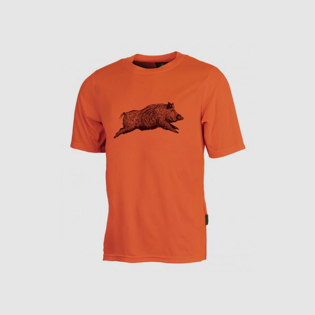 T-Shirt Kinder orange Wildschwein