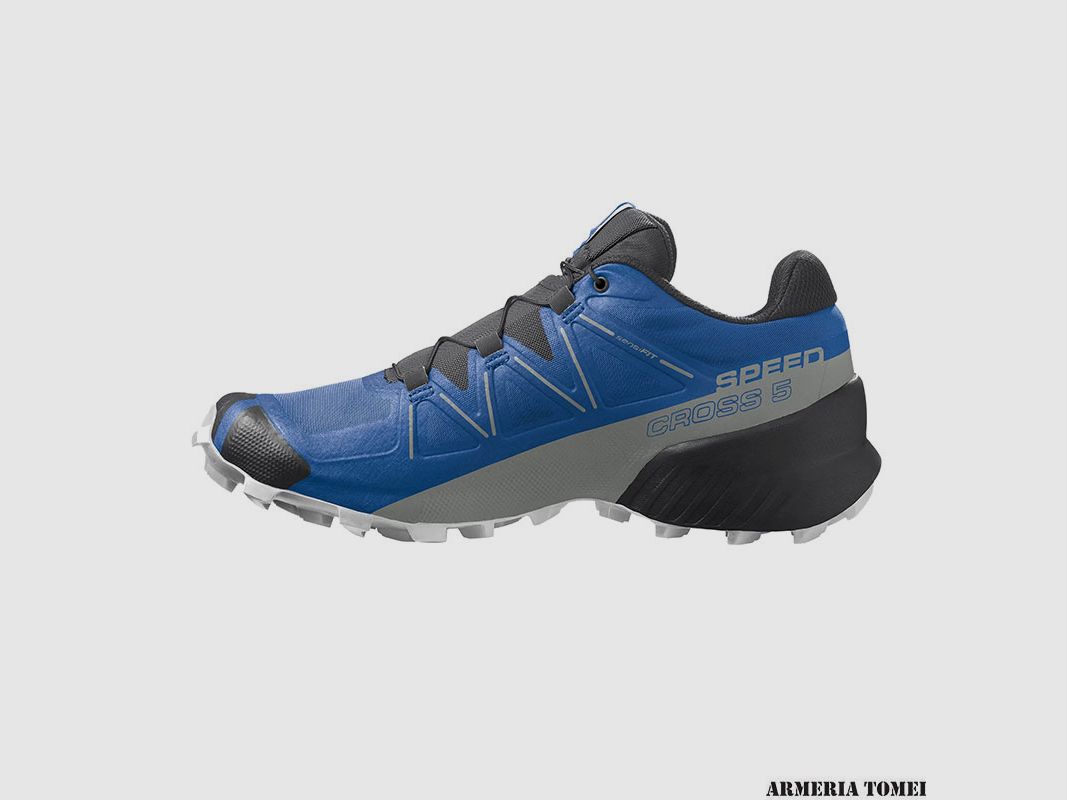 SALOMON – UOMO – SPEEDCROSS 5 Skydiver / Black / White, immagine 5 di 6