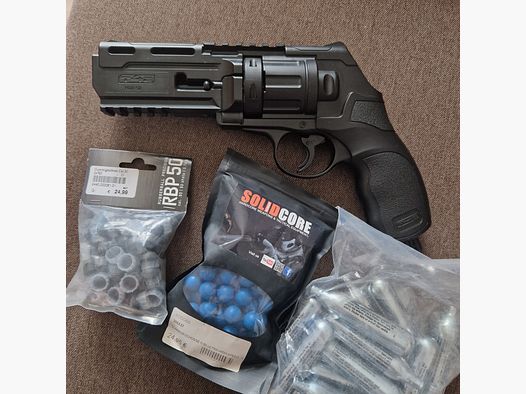 R.A.M HDR T4E co2 Revolver CAL. 0.50 mit Zubehör